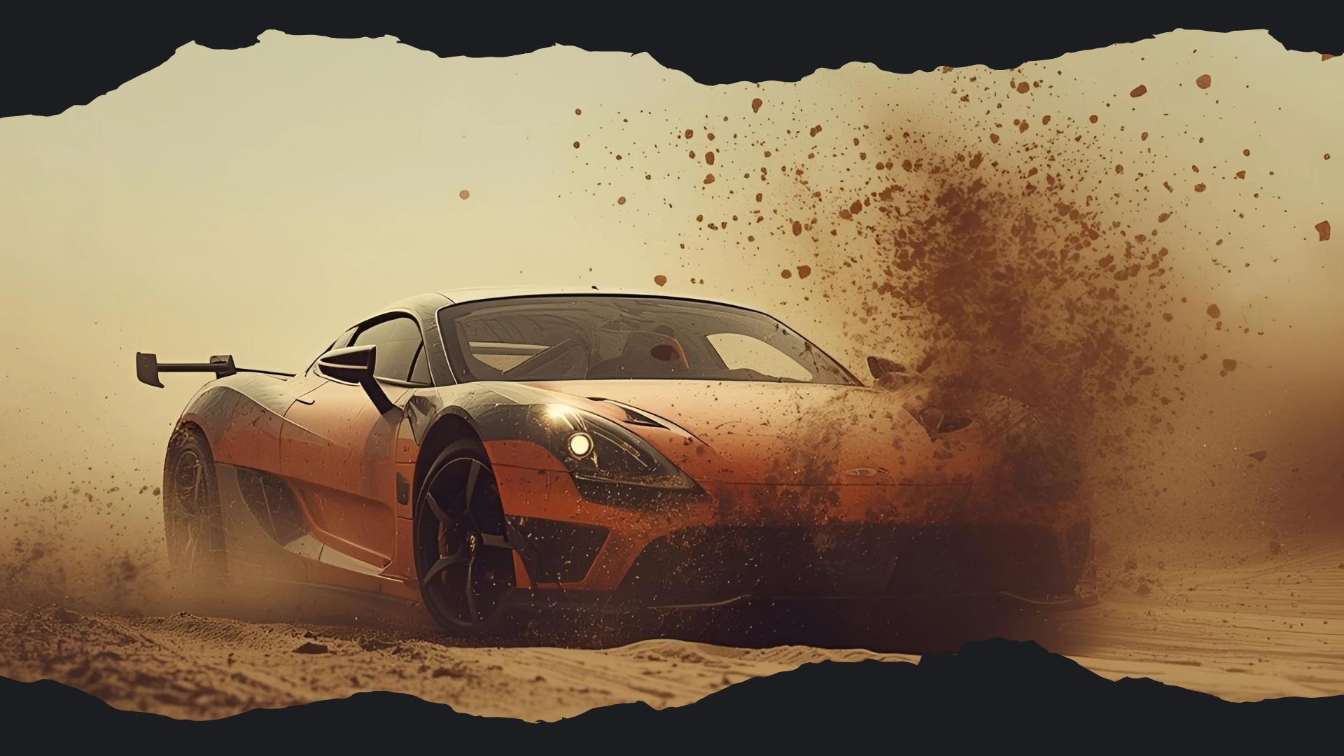 Premium car protected with Defenzo Shield Paint Protection Film on an open road, symbolizing fearless and confident driving.